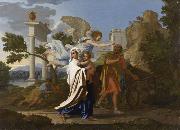Nicolas Poussin Flight into Egypt painting